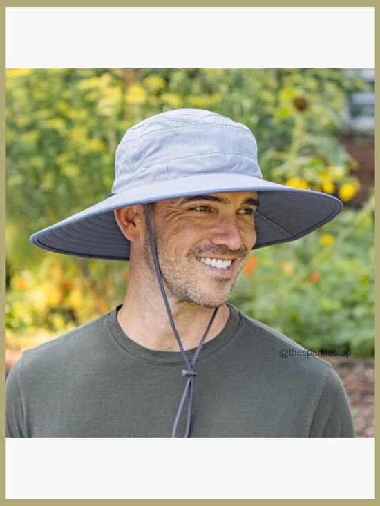 UPF 50+ Sun Hat with Moisture-Wicking Sweatband, Adjustable Chinstrap main image 4